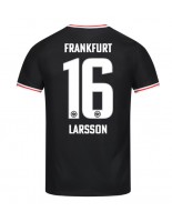 Eintracht Frankfurt Hugo Larsson #16 Vieraspaita 2023-24 Lyhythihainen